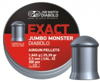 JSB Exact Jumbo Monster 5.5mm Pellets - 200 Pack Photo