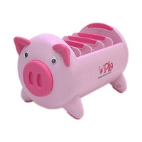 Creative Pigs Plastic Office Desktop Organizer Photo