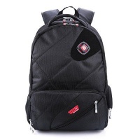 Charmza Alpha Laptop Backpack - Black Photo