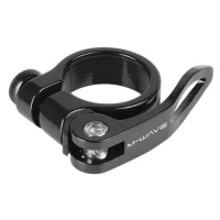 M-Wave 34.9mm Bicycle Seat Tube Clamp - Black Photo