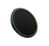 Compact Fast 9VÂ Qi Wireless Charger - Leather Photo