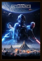 Star Wars Battlefront 2 Poster with Black Frame Photo