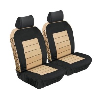 Stingray - Ultimate HD Front car seat cover - Beige Photo