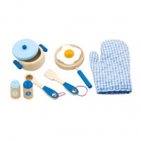 Viga Cooking Tool Set - Blue Photo
