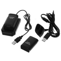 4" 1 Battery Pack/Kit for Xbox 360 Controllers - Black Photo