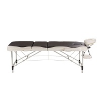 Massage Warehouse Aluminium Massage Table - Black & White Photo