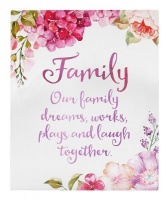 Splosh Women We Love Verse Plaque - Family Photo