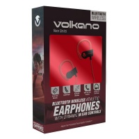 Volkano Race Series Bluetooth Sport Earphones - Black Photo