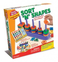 Small World Toys Sort 'n Shape Geometric Game Photo