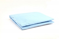 Cabbage Creek - Large Cot Fitted Sheet - Blue Photo