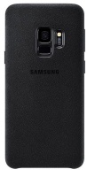 Samsung Alcantara Cover For Galaxy S9 - Black Photo
