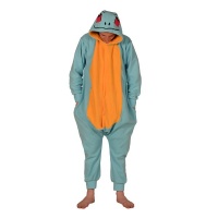 aFreaka Adult Squirtle Inspired Onesie - Blue & Yellow Photo