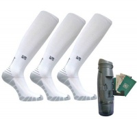 Vitalsox Men's 3 Pack Socks & Bottle - Sparkle White Photo