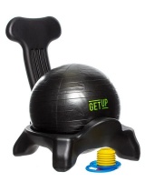 GetUp Mindlock Balance Ball Chair - Black Photo
