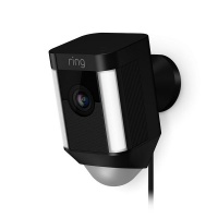 Ring Spotlight Wired Security Camera - Black Photo