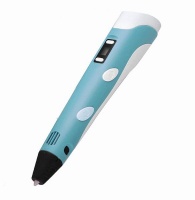 3D Printing Pen With LCD Screen for Drawing - Blue Photo