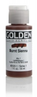 Golden Fluid Acrylic Paint - Burnt Sienna Photo