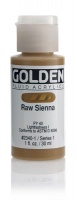 Golden Fluid Acrylic Paint - Raw Sienna Photo