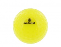 Medalist Dimple Match Hockey Balls - Yellow Photo