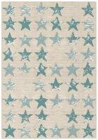 Rugs Original Flow Rug - Green Star Hue & Cream Photo