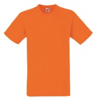 Fruit Of The Loom Men's Value Weight Heavy Cotton T-Shirt Orange Photo