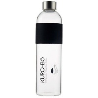 KURO-Bo Go-Eco Glass Water Bottle Photo