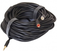 Parrot 3.5mm Audio Jack to Two Male RCA Cable - 20m Photo
