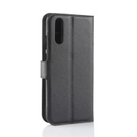 Tuff-Luv Flip Leather Case For Huawei P20 - Black Photo
