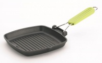 Risoli - 20cm Saporelax Grill Pan - Yellow Handle Risoli - 20cm Saporelax Grill Pan - Yellow Handle Photo