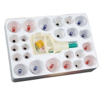 Biomagnetic Vacuum Body Cupping Therapy Set - 24 Cups Photo