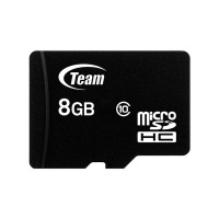 Team Micro-SDHC 8GB Class 10 Retail Photo