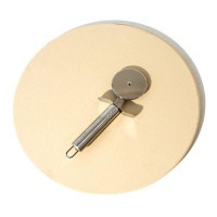TP Products Ceramic Pizza Cutter & Stone Photo