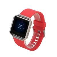 Killerdeals Women's Silicone Strap for Fitbit Blaze - Red Photo