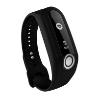 Silicone Strap for TomTom Touch - Black Photo