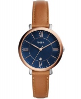 Fossil Women's Jacqueline Leather Watch - Tan Photo