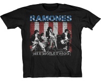 RockTs Men's The Ramones Color Poster T-Shirt Photo