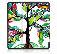 Generic Kindle Oasis 7" Cover - Multicolour Tree Print Photo