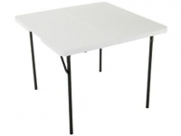 Oztrail 3 'Fold In Half Blow Mould Square Table Photo