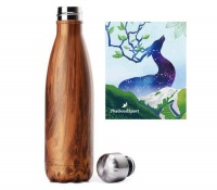 Cascade Wood Bottle & Mouse Pad Photo