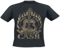 RockT's Men's Johnny Cash Ring of Fire T-shirt Photo