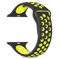 Apple Hole Band for Watch - Black Lime Photo