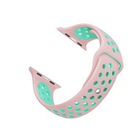 Apple Hole Band for Watch - Pink Blue Photo