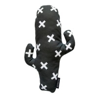 Kideroo Pulpy Cactus Plush Pillow for Babies - Black Photo