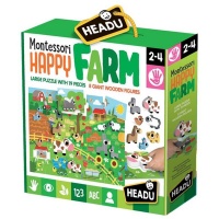 Headu Montessori Happy Farm Puzzle Photo
