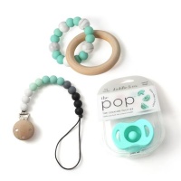 Tobbie & Co Spoil Me Combo Baby Shower Gift Set - Teal Me Photo