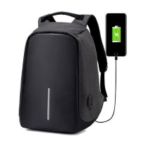 Anti-theft Laptop Backpack - Blue Photo