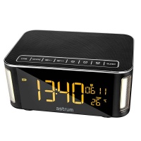 Astrum Bluetooth Speaker with Clock/Alarm/FM Photo