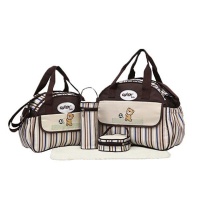 Multifunctional Baby Changing Diaper Bags - 5 Piece Photo