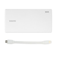 Romoss Skinny 3000mAh Power Bank - White Photo