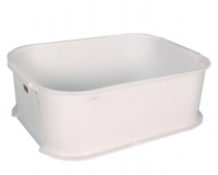 Mpact White Food Tray Crate - 816 x 465 x 267mm Photo